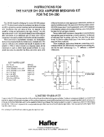 Hafler DH-202 - Service Manual 